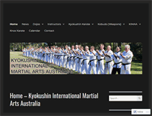Tablet Screenshot of kimaa.com.au